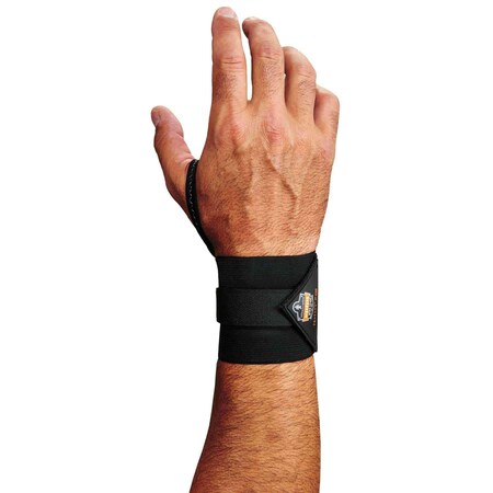 Ergodyne 420 L/Xl Tan Wrist Wrap Withthumb Loop 72234